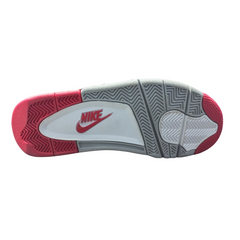 Air Jordan 4 Bred red sole close-up