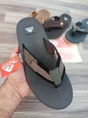 Premium Adda Flip Flops for Men - Let's Walk Together in Grey