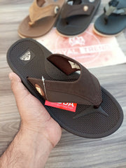 Premium Adda Flip Flops for Men - Dark Brown, A-Grade Comfort & Style