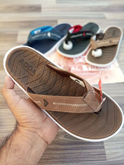 Premium Adda Flip Flop Zero - Wood Finish, A-Grade Comfort and Style