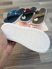 Premium Adda Flip Flop Zero - Black & Red, A-Grade Comfort and Style