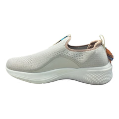 Left side angle of Skechers Vapor Foam showing lightweight construction and ergonomic fit for women.