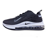 Left side profile of NK AirMax 720 displaying flexible design and lightweight build.