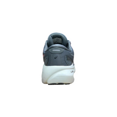 Pure Gel Keyano 30 Grey back view with cushioned heel support, ergonomic collar, and reflective details for safety