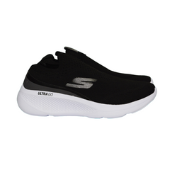 Skechers Ultra Go Slip-On Black White