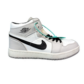 AJ 1 Mid - Grey/Black