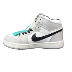 AJ 1 Mid - Grey/Black