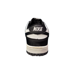 Back view of NK Dunk Low ‘Panda’ highlighting durable construction and comfortable fit.