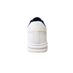 TH Sneaker Lace Up White back view with cushioned heel support and reinforced stitching for durability in Pakistan’s climate.