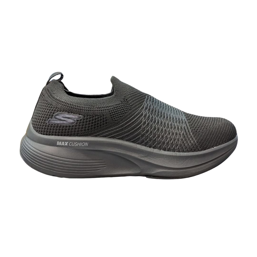 Skechers MAX CUSHION Slip-On - Stealth Black Edition 🖤