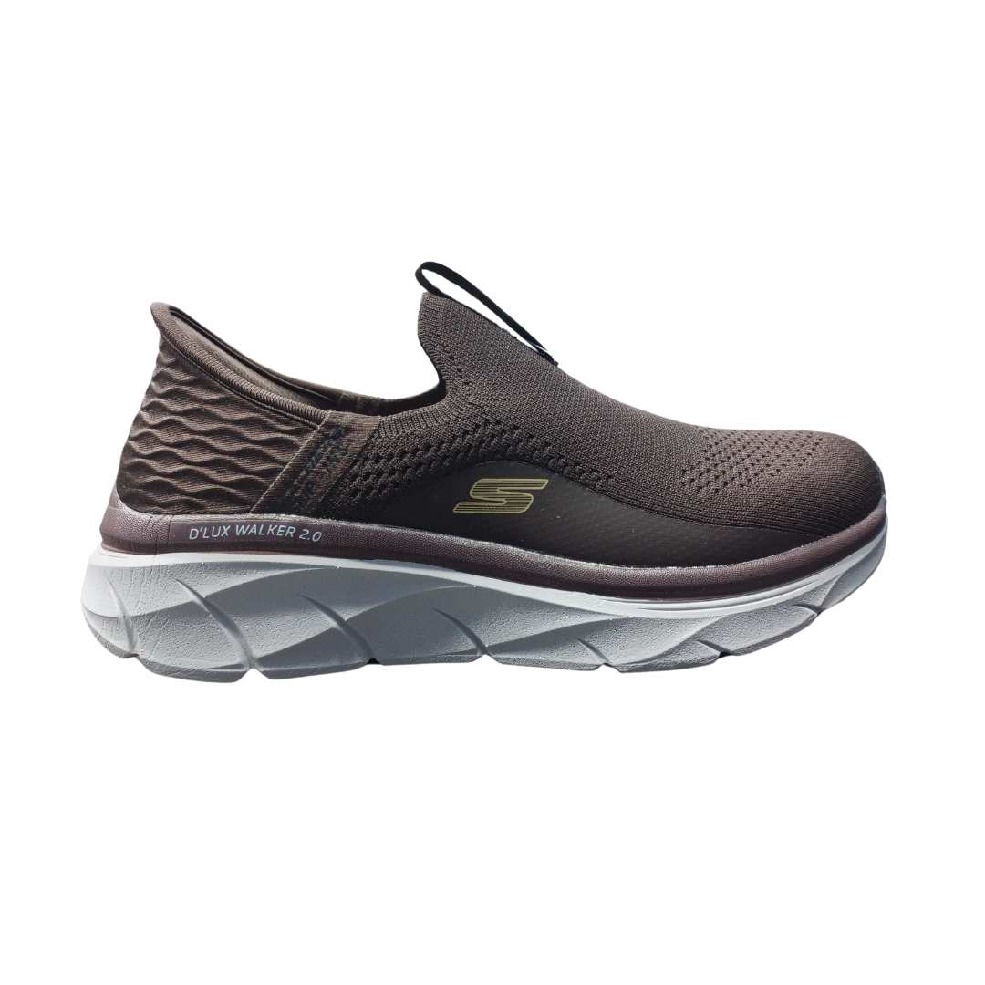 Skechers D'Lux Walker 2.0 Slip-On Athletic Brown