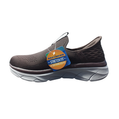 Skechers D'Lux Walker 2.0 Slip-On Athletic Brown