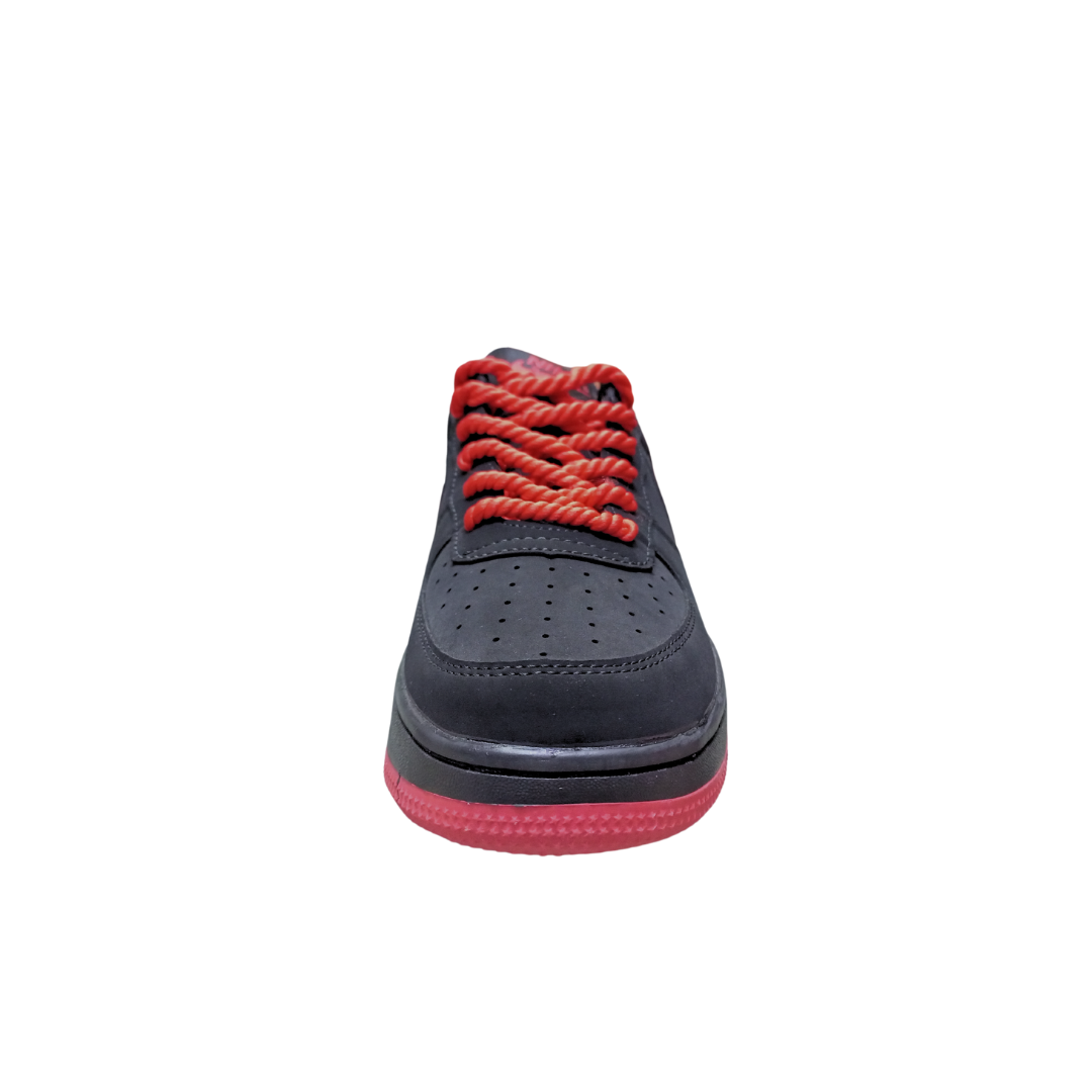 Nike Air Force 1 Low - Black and Red Edition