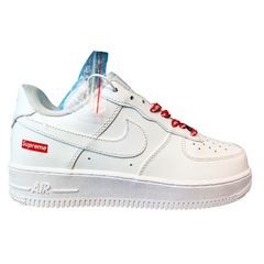 Supreme x Nike Air Force 1 Low - White / Red