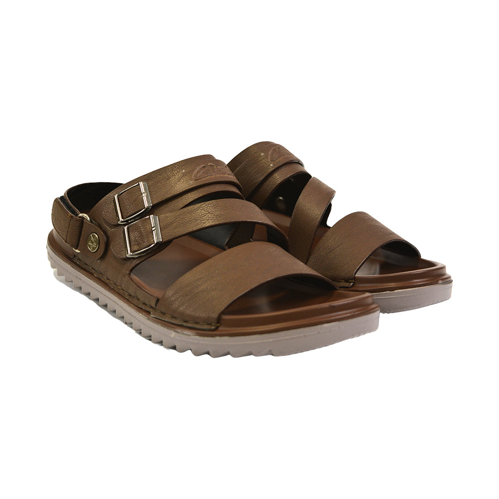 Clark Dark Brown Sandles A-1002